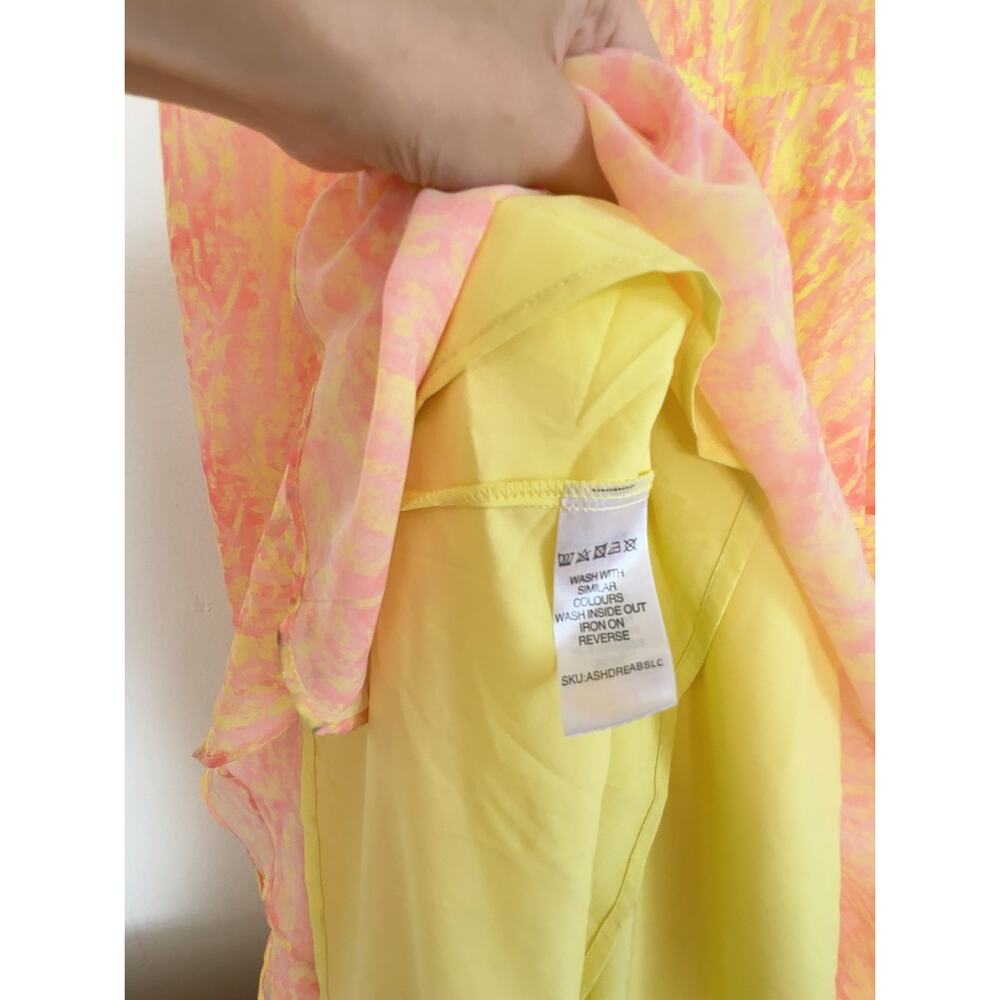 Pretty Lavish Curve Tiered Ruffle Maxi Dress NWT Size US 20 - Picture 6 of 8